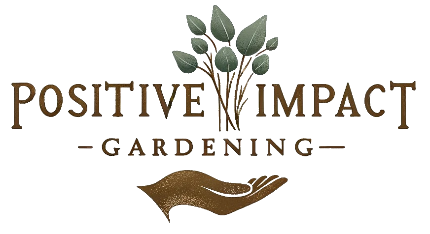 Positive Impact Gardening Logo
